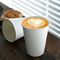 ظرف قهوه فنجان های کاغذی تک لایه 12 اونس با پوشش پلی اتیلن