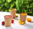 طراحی سفارشی فنجان های قهوه داغ لیوان کاغذی کرافت قابل استفاده در مایکروویو برای چای/قهوه/نوشابه