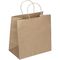 کیسه های کاغذ کرافت 125 گرمی قابل بازیافت با پوشش UV برای بسته بندی خرید