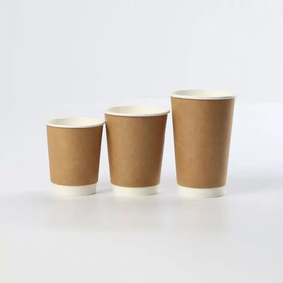 Takeaway disposable coffee paper cup Custom Logo Printed Disposable Customized Style Packing Color Feature Eco Material