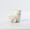 لوگوی چاپ سفارشی یکبار مصرف لیوان های کاغذی قابل بازیافت دوبل PE 8Oz قهوه خانه نوشیدنی داغ با روکش کرافت Pe