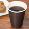 فنجان قهوه کاغذ سفید فنجان اسپرسو نوشیدنی گرم/سرد نوشیدنی سرد مشکی فنجان های کاغذی یکبار مصرف قابل بازیافت 26 اونس