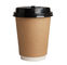 بسته بندی غذای آماده فنجان های کاغذی یکبار مصرف لیوان های کاغذی قهوه چاپ سفارشی